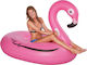 Saltea Gonflabilă Ride On Pentru Plajă Flamingo Cu Mânere Roz 160cm