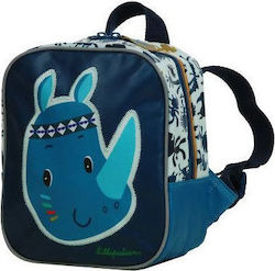 Lilliputiens Marius Mini Backpack Σχολική Τσάντα Πλάτης Νηπιαγωγείου σε Μπλε χρώμα Μ22 x Π8 x Υ22cm