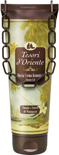 Tesori d'Oriente Vaniglia e Zenzero del Madagascar Κρεμώδες Αφρόλουτρο με Γλυκερίνη & Άρωμα Βανίλια 250ml