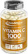 IronMaxx Vitamin C 1000 Βιταμίνη για Ενίσχυση του Ανοσοποιητικού, τo Δέρμα & Αντιοξειδωτική δράση 1000mg 100 κάψουλες