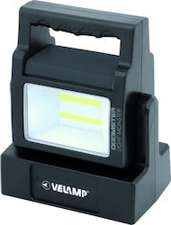 Velamp Battery Jobsite Light LED IP44 with Brightness up to 200lm Φακός-Φανάρι