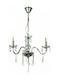 Inlight 5314-3 Kronleuchter 3xE14 Ø55cm mit Kerzen Clear 5314-3-CLEAR
