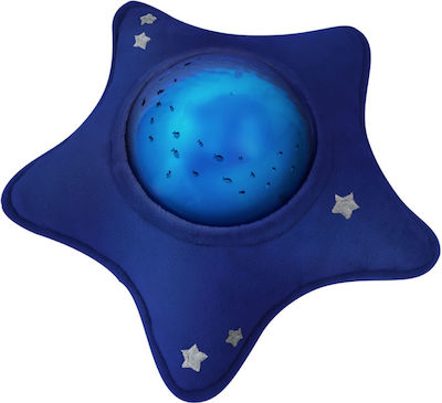 Pabobo Sleep Toy Star Projector Calm Ocean made of Fabric with Light and Sounds for 0++ Months