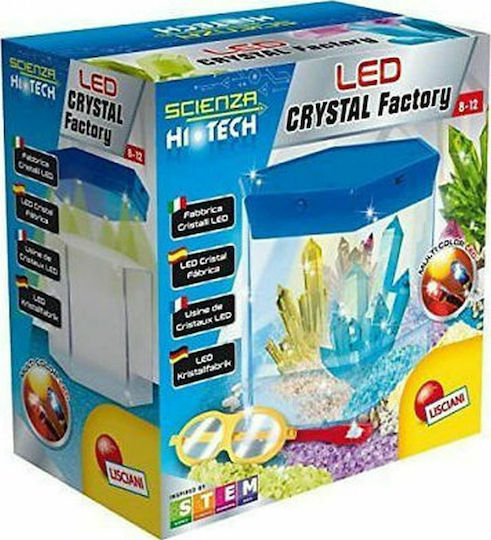 Real Fun Toys Hi Tech Led Crystal Factory STEM Εκπαιδευτικό Παιχνίδι Κρύσταλλα Μικροί Επιστήμονες για 8-12 Ετών