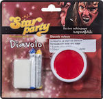 Devil Set Carnival Face Painting for Halloween 10gr Red