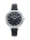 Mark Maddox Street Style Watch with Black Leather Strap