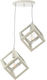 Inlight 4400-2 Pendant Light Suspension for Socket E27 White 4400-2-WH-ΡΟΖΕΤΑ