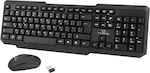 Esperanza TK108 Kabellos Tastatur & Maus Set Englisch US