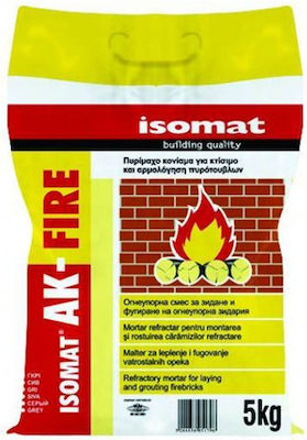 Isomat AK-Fire Adeziv Cărămidă de foc Gri 5kg