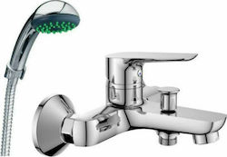Kls Lux Mischung Bade- / Duscharmatur Badewanne Komplettes Set Silber Kls Lux Mischung Bade- / Duscharmatur Badewanne Komplettes Set Silber