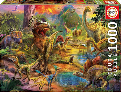 Puzzle Land of Dinosaurs 2D 1000 Κομμάτια