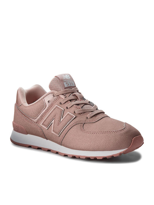 New Balance 574 Детски маратонки Low Розов