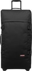 Eastpak Tranverz L Large Travel Suitcase Fabric Black with 2 Wheels Height 79cm.