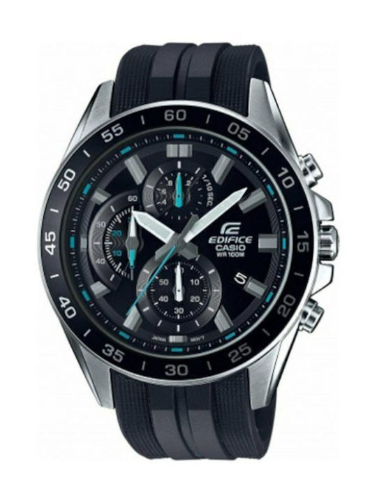 Casio Edifice Ρολόι Μπαταρίας με Καουτσούκ Λουράκι Casio Edifice Ρολόι Μπαταρίας με Καουτσούκ Λουράκι