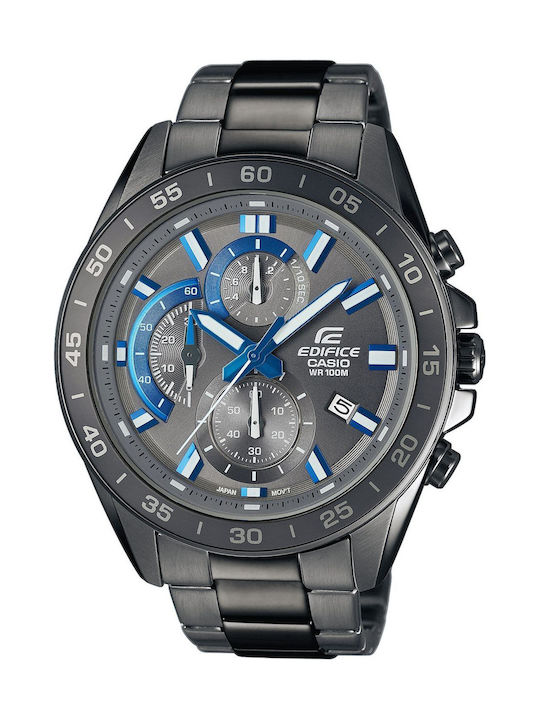 Casio Edifice Ρολόι Μπαταρίας με Μεταλλικό Μπρασελέ Casio Edifice Ρολόι Μπαταρίας με Μεταλλικό Μπρασελέ