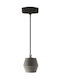 Elvhx Pendant Light Gray with Rope for Socket E27