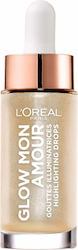 L'Oreal Paris Glow Mon Amour Highlighter Drops 01 Șampanie 15ml