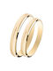 Gold Ring Slim MASCHIO FEMMINA SL14 9 Carat Gold Ring Size:41 (Unit Price)