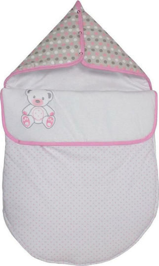 Baby Star Winter Schlafsack Sweet Dots 0-6m Rosa