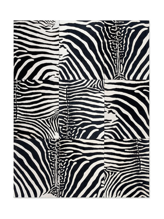 Tapicap Skin Lucrat manual Covor Rectangular Piele Zebra