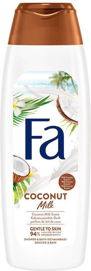 Fa Coconut Milk Caring & Fresh Cream Bath Ενυδατικό 750ml