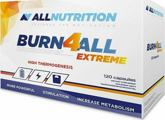 AllNutrition Burn4ALL Extreme 120 κάψουλες