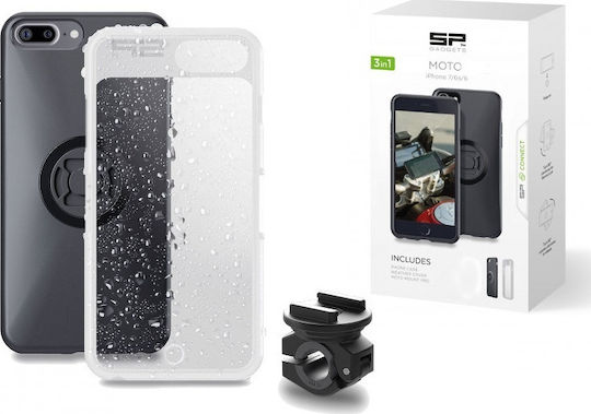 SP Connect Moto Bundle Θήκη Κινητού για Apple iPhone 8/7 με Βάση Στήριξης Μοτοσυκλέτας