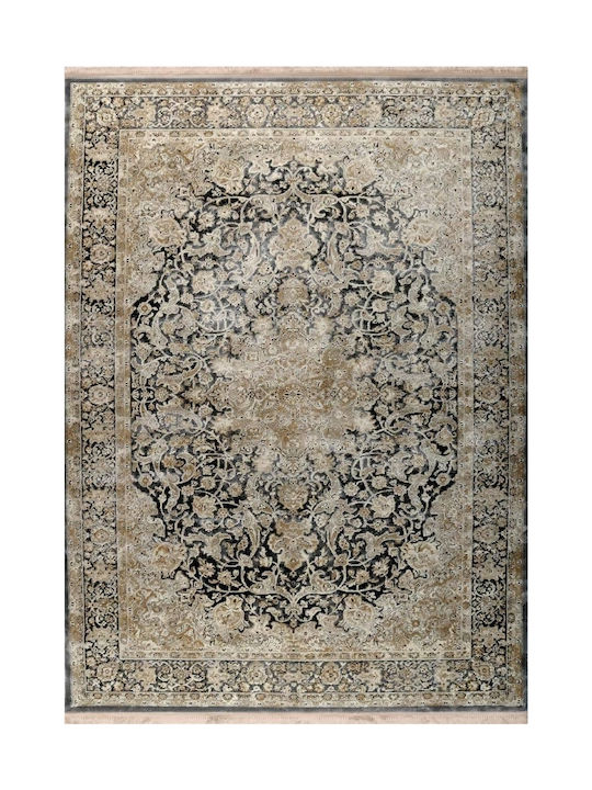 Tzikas Carpets 18578-095 Teppich Rechteckig Synthetisch mit Fransen Serenity