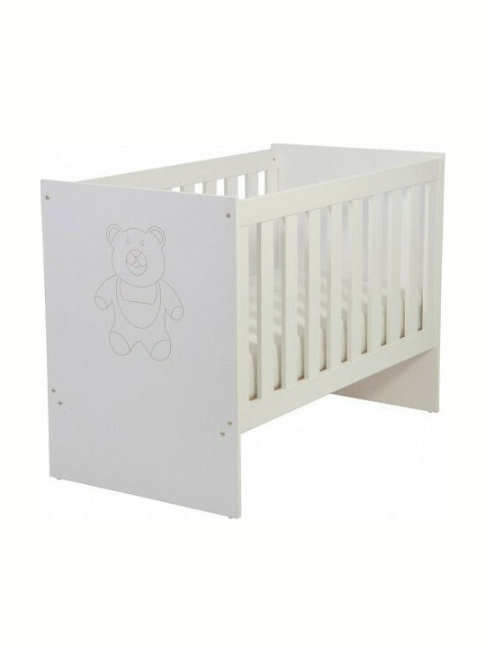 Babyhood Κούνια Little Bear για Στρώμα 60x120cm