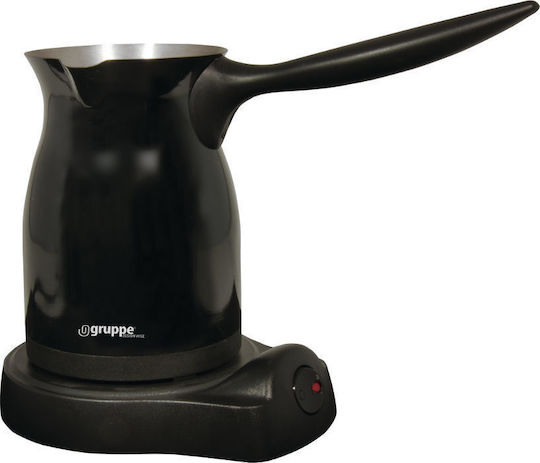 Gruppe JKT 600S1 Electric Greek Coffee Pot 800W with Capacity 300ml Black