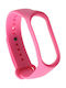 Strap Silicone with Pin Pink (Mi Band 3/Mi Smart Band 4) 849900375D