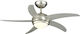 Gruppe L44001 Ceiling Fan 112cm with Light and ...