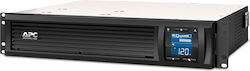 APC Smart-UPS C 1500VA LCD RM Line-Interactive 900W with 4 IEC Power Plugs