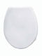 Nikiplast Plastic Soft Close Toilet Seat White MD 45cm