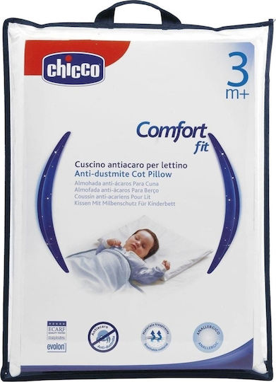 Chicco Βρεφικό Μαξιλάρι Ύπνου Anti-dustmite Cot Λευκό Chicco Βρεφικό Μαξιλάρι Ύπνου Anti-dustmite Cot Λευκό