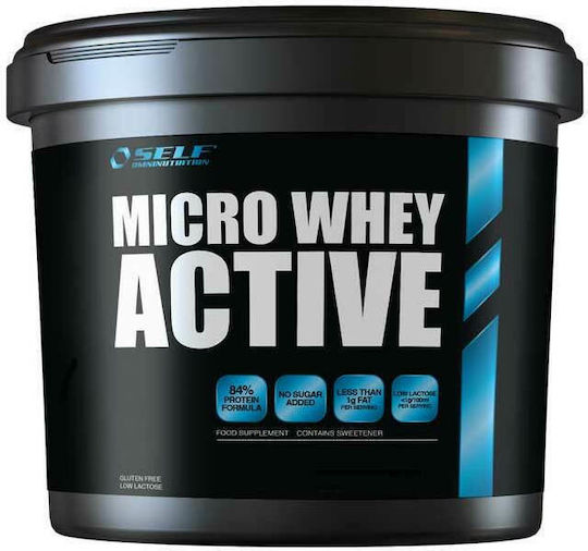 Self Omninutrition Micro Whey Active Molkenprotein Glutenfrei mit Geschmack Natürlich 1kg
