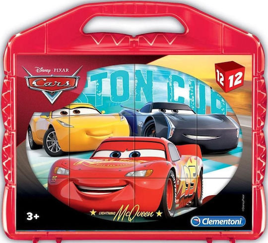 Kids Puzzle Cars for 3++ Years 12pcs Clementoni