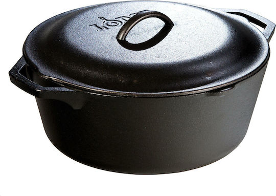Lodge Dutch Oven Βαθιά Κατσαρόλα από Μαντέμι 6.62lt / 32cm