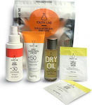 Youth Lab. Summer Set Body Guard SPF30, Sunscreen Cream SPF50, Thirst Relief Mask & Dry Oil