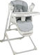Bebe Stars Combi Foldable Baby Highchair 2 in 1 with Adjustable Height Gray