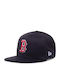 New Era 9Fifty MLB Boston Red Sox Jockey mit geradem Schirm Marineblau