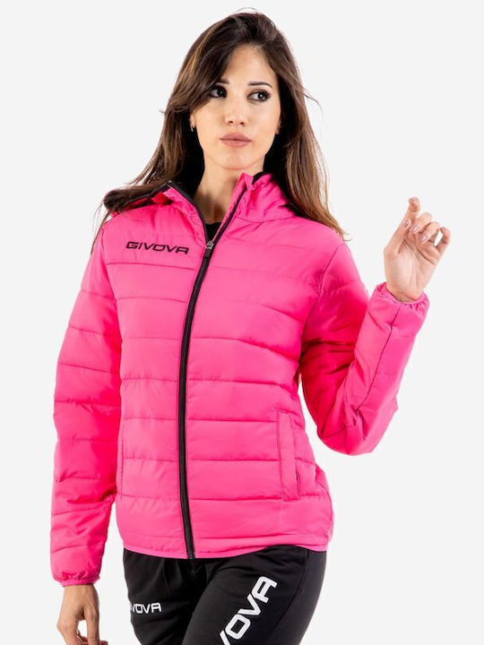 Olanda Wasserdichtes Kinderjacken & Winterjacken Gestepptes Ärmelloses Kinder Mäntel & Jacken mit Futter Kapuzen- Rosa