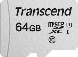 Transcend 300s microSDXC 64GB Klasse 10 U1 UHS-I