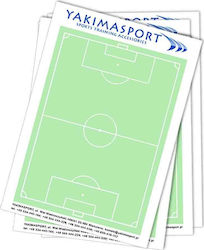 Yakimasport Coach Note Pad A4 Football Tactics Board