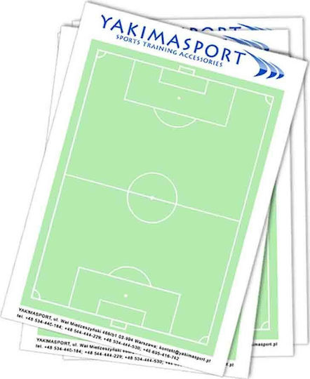 Yakimasport Coach Note Pad A4 Football Tactics Board