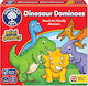 Brettspiel Toys Dinosaur Dominoes Mini für 3-5 Spieler 2+ Jahre (EN) Orchard