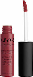 Nyx Professional Makeup Soft Matte Lip Cream Дълготраен Течност Червило Матов 25 Будапеща 8мл