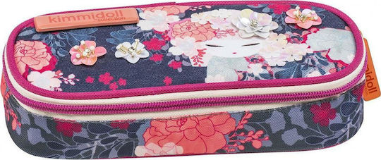 Kimmidol Pencil Case with 1 Compartment Multicolored