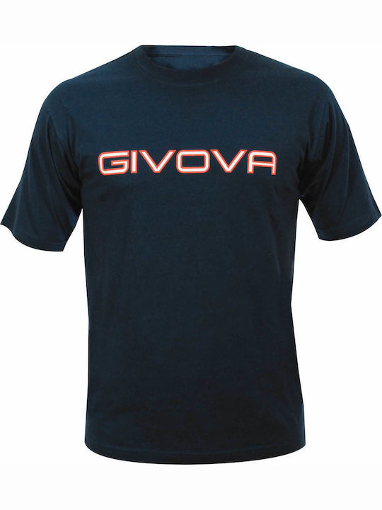Givova Αθλητικό T-shirt Navy Μπλε