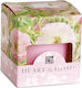 Heart & Home Scented Soy Candle with Scent Wild Rose Pink 52gr 1pcs